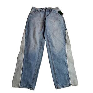 Wild Fable Mid-Rise 90s Relaxed Straight Rigid Jeans  4/31 " Inseam Non-Stretch